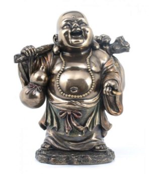 Photo of Standing Buddha Bronze Figurine