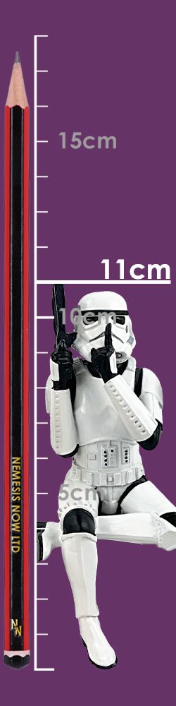 Photo #3 of product B6678B24 - Original Stormtrooper Three Wise Sitting Stormtroopers