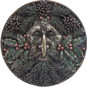 Photo of Winter Green Man Wall Plaque