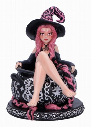 Photo #1 of product B6635B24 - Baie Rose Sugar & Spice Witch Figurine