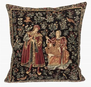 Phot of Convert Medieval Tapestry Cushion