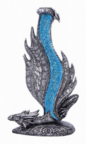 Photo #1 of product U7072B25 - Dragon Flame Backflow Incense Burner 20cm