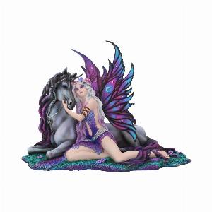 Photo #1 of product B3705K8 - Evania Fairy Unicorn Companion Figurine