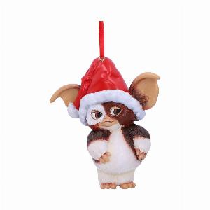 Photo #1 of product B5589T1 - Gremlins Gizmo in Santa Hat Hanging Festive Decorative Ornament