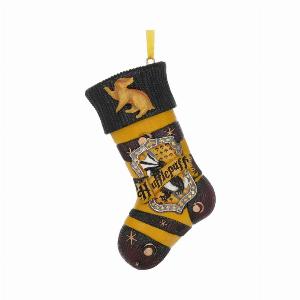 Photo #1 of product B5619T1 - Officially Licensed Harry Potter Hufflepuff Stocking Hanging Festive Ornament