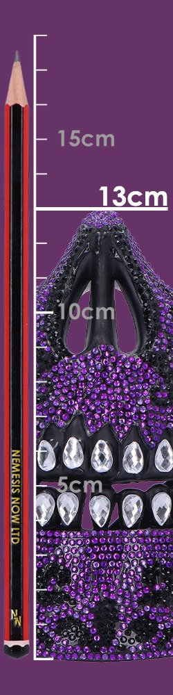 Photo #2 of product D7112B25 - Fancy Dress Jewelled Masquerade Mask Cosplay (Purple)