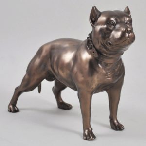 Photo of Pit Bull Terrier Bronze Figurine