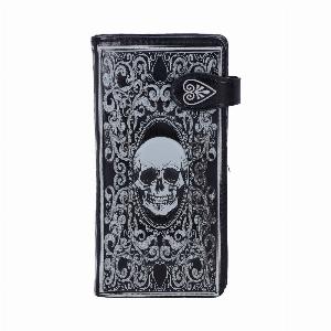 Photo #1 of product C3550J7 - Skull Tarot Card Purse Embossed Wallet