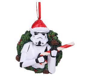 Photo #1 of product B5695U1 - Officially Licensed Stormtrooper Wreath Hanging Ornament