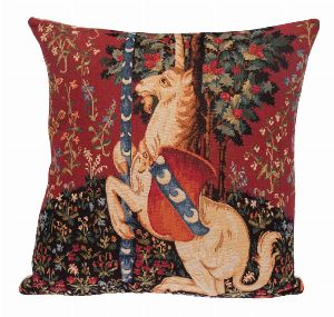 Phot of Unicorn Medieval Tapestry Cushion