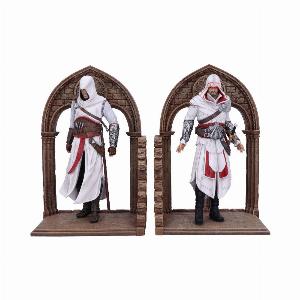 Photo #1 of product B5600T1 - Officially Licensed Assassins Creed Altar and Ezio Library Gaming Bookends