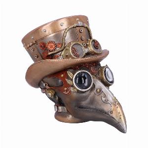Photo #1 of product U5470T1 - Steampunk Beaky Automaton Apothecary Plague Doctor Bust Figurine