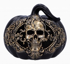 Photo #1 of product D6695A24 - Baroque Harvest Pumpkin Ornament 20cm