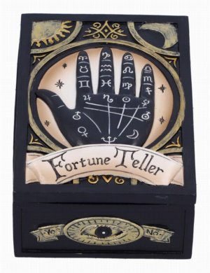 Photo #1 of product U6431X3 - Fortune Teller Tarot Card Box 14.3cm