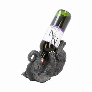 Photo #1 of product EXA80004 - Grey Elephant Guzzler Wine Bottle Holder