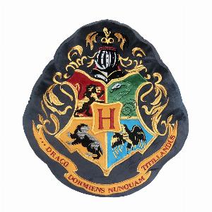 Photo #1 of product C6227W2 - Harry Potter Hogwarts Crest Soft To Touch Cushion 40cm