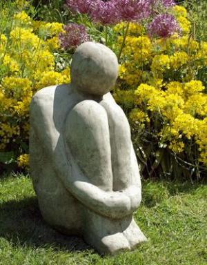 Photo of Henry Large Modern Stone Sculpture