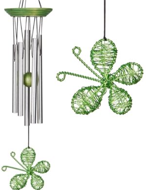 Photo of Isabelles Dancing Butterfly - Lime Wind Chime (Woodstock)