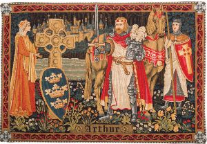 Phot of King Arthur Wall Tapestry