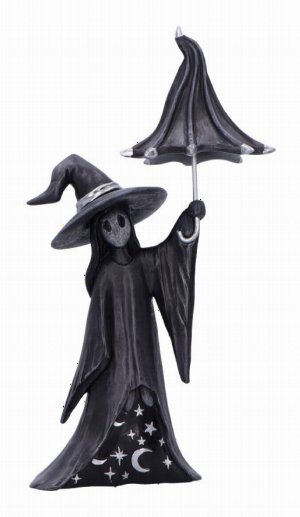 Photo #1 of product B6938C24 - Little Souls Twinkle Witch with Umbrella Figurine