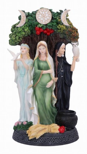 Photo #1 of product D6760A24 - Maiden, Mother, Crone (Painted) Figurine 26cm