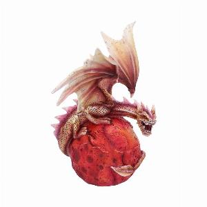 Photo #1 of product D4990R0 - Mars Guardian Red Planet Dragon Figurine