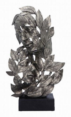 Photo #1 of product D6686A24 - Natural Emotion - Embrace Silver Statue 38cm