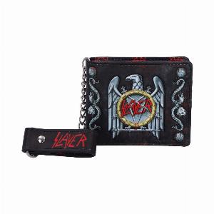 Photo #1 of product B5523T1 - Officially Licensed Slayer Eagle Logo Embossed Wallet Purse