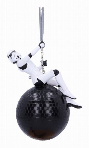Photo #1 of product B6361X3 - Officially Licensed Original Stormtrooper Wrecking Ball Hanging Ornament 13cm