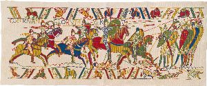 Phot of The Bayeux Tapestry Fragment Wall Hanging