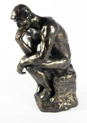 Photo of The Thinker Bronze Figure Large 26 cm (Auguste Rodin)