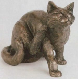 Photo of Whiskey the Cat Sculpture