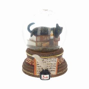 Photo #1 of product B3651J7 - Lisa Parker Witching Hour Cat Snowglobe