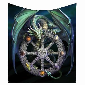 Photo #1 of product B5788U1 - Anne Stokes Year of the Magical Dragon Throw 160m