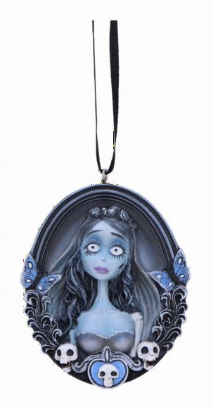 Photo #1 of product B6645B24 - Corpse Bride Emily Portrait Hanging Ornament