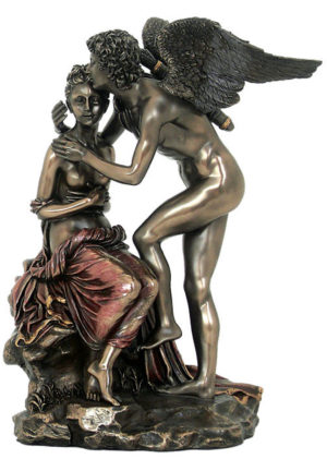 Photo of Cupid and Psyche Bronze Figurine