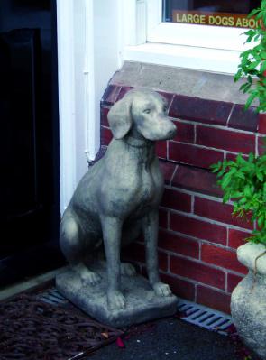 Photo of Dog Stone Garden Sculpture