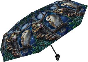 Photo #1 of product B4871P9 - Lisa Parker Fairy and Owl Umbrella