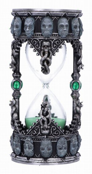 Photo #1 of product B6621B24 - Harry Potter Death Eater Sand Timer in Metallic Silver