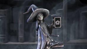 Photo #2 of product B6936C24 - Little Souls Luna Witch with Books Figurine