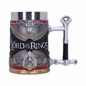 Photo #1 of product B5873V2 - Officially Licensed Lord of the Rings Aragorn Tankard 15.5cm