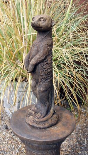 Phot of Meerkat Garden Stone Sculpture