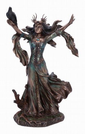 Photo #1 of product D6898C24 - Morgan Le Fay Bronze Figurine