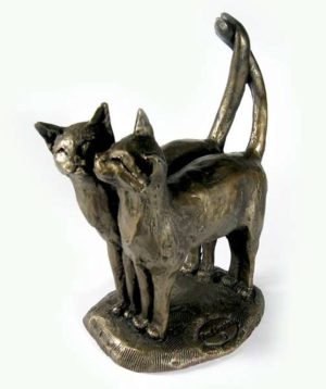 Photo of Pair of Happy Cats Ornament