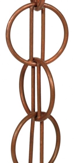 Photo of Rain Chain Ohm Copper Garden Ornament