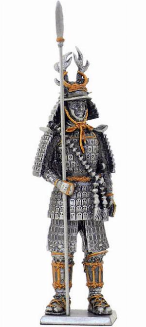 Photo of Samurai Warrior with Spear Pewter Figurine