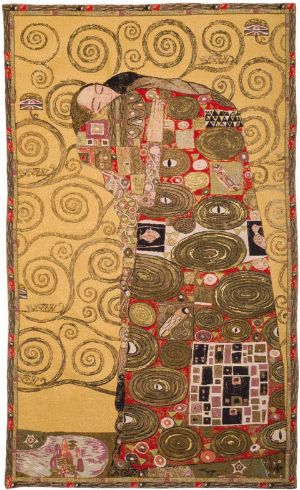 Phot of The Accomplishment By Gustav Klimt Wall Tapestry I