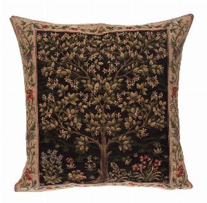 Phot of William Morris Tree Of Life Tapestry Cushion Iii