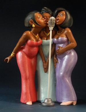 Photo of Backing Singers Figurine