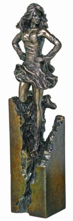 Photo of Celtic Dancer Bronze Sculpture 27cm